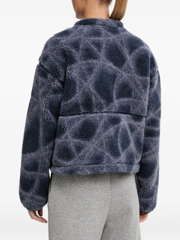 ザ・ノース・フェイス キルティングジップアップフリースコート The North Face ジップアップ フリースジャケット | ブルー | FARFETCH JP