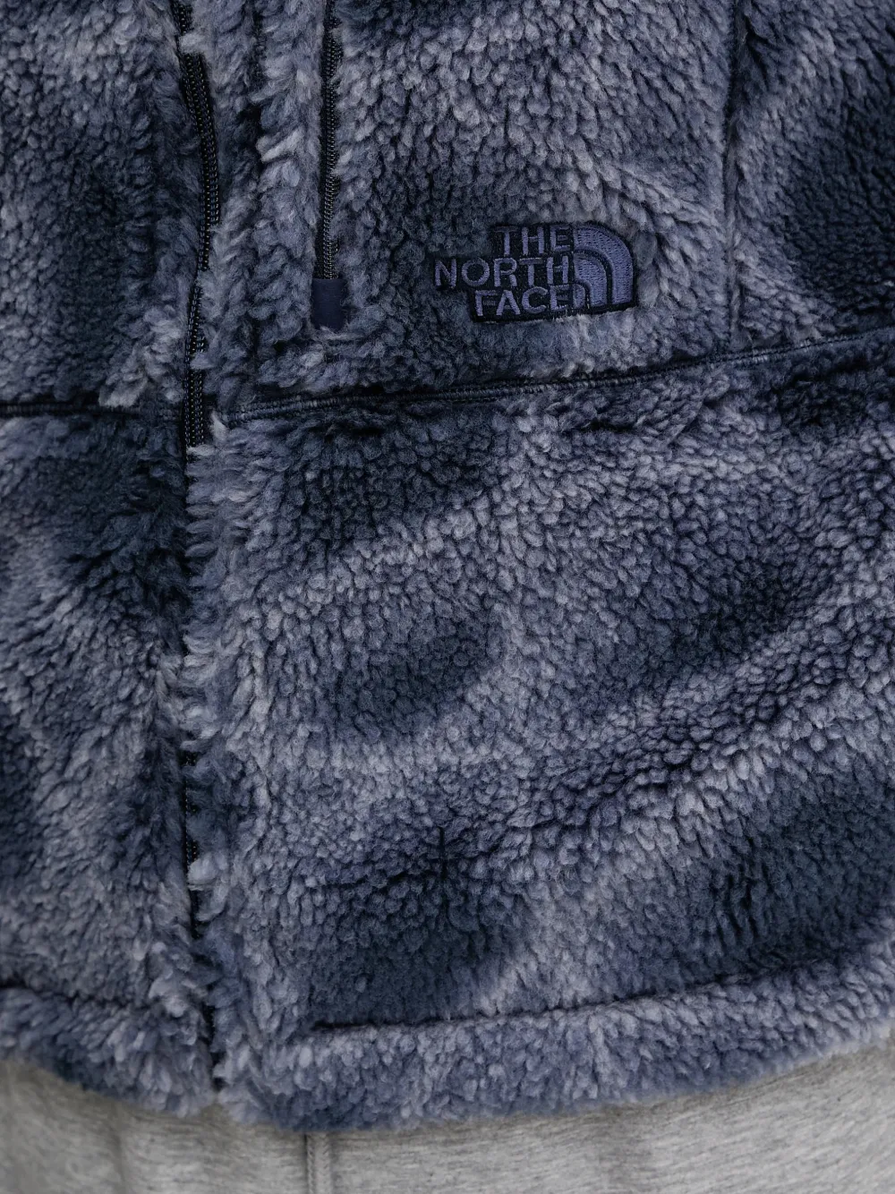 ザ・ノース・フェイス キルティングジップアップフリースコート The North Face ジップアップ フリースジャケット | ブルー | FARFETCH JP