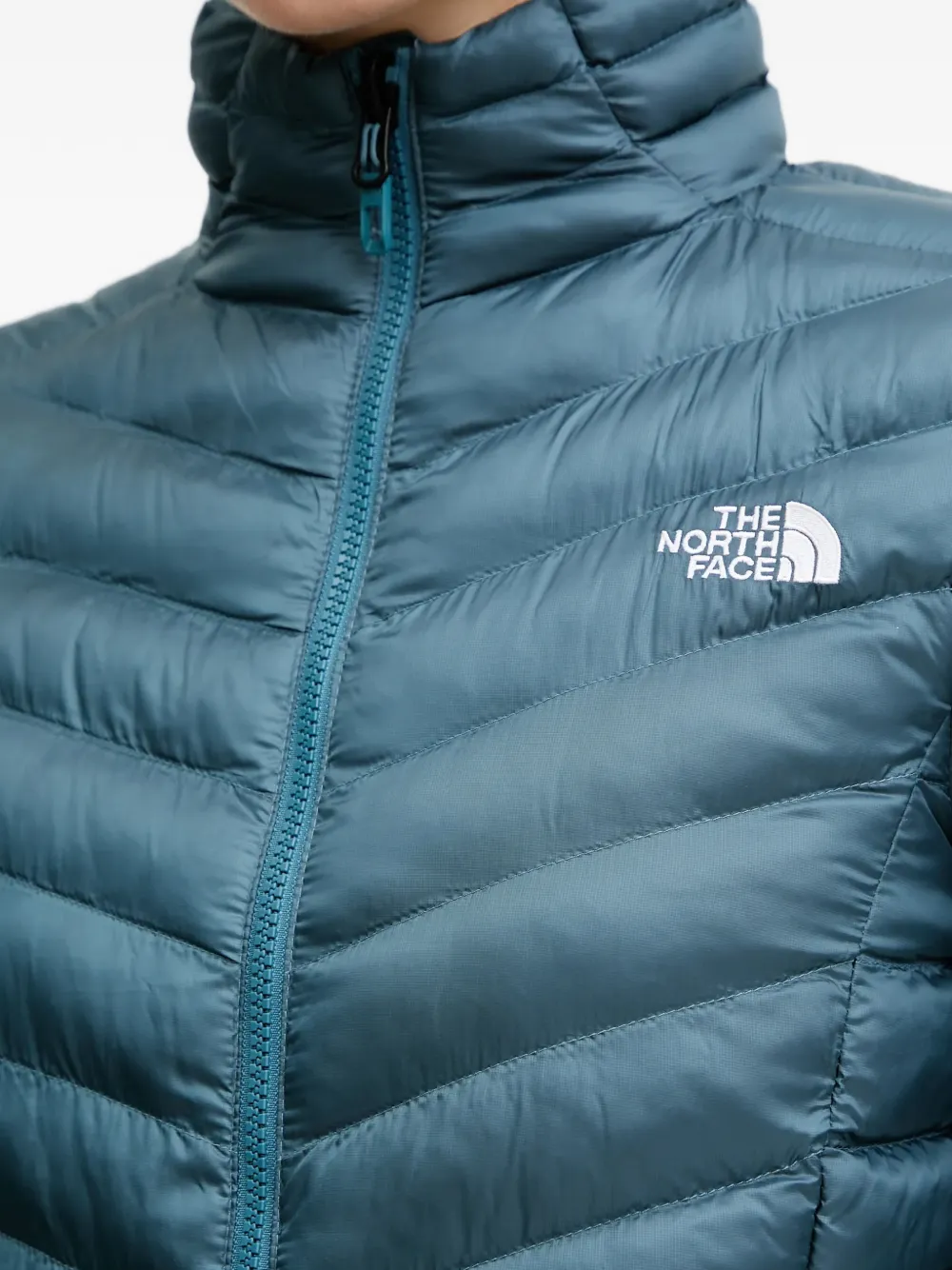 The North Face シェブロンキルティング スキージャケット | ブルー