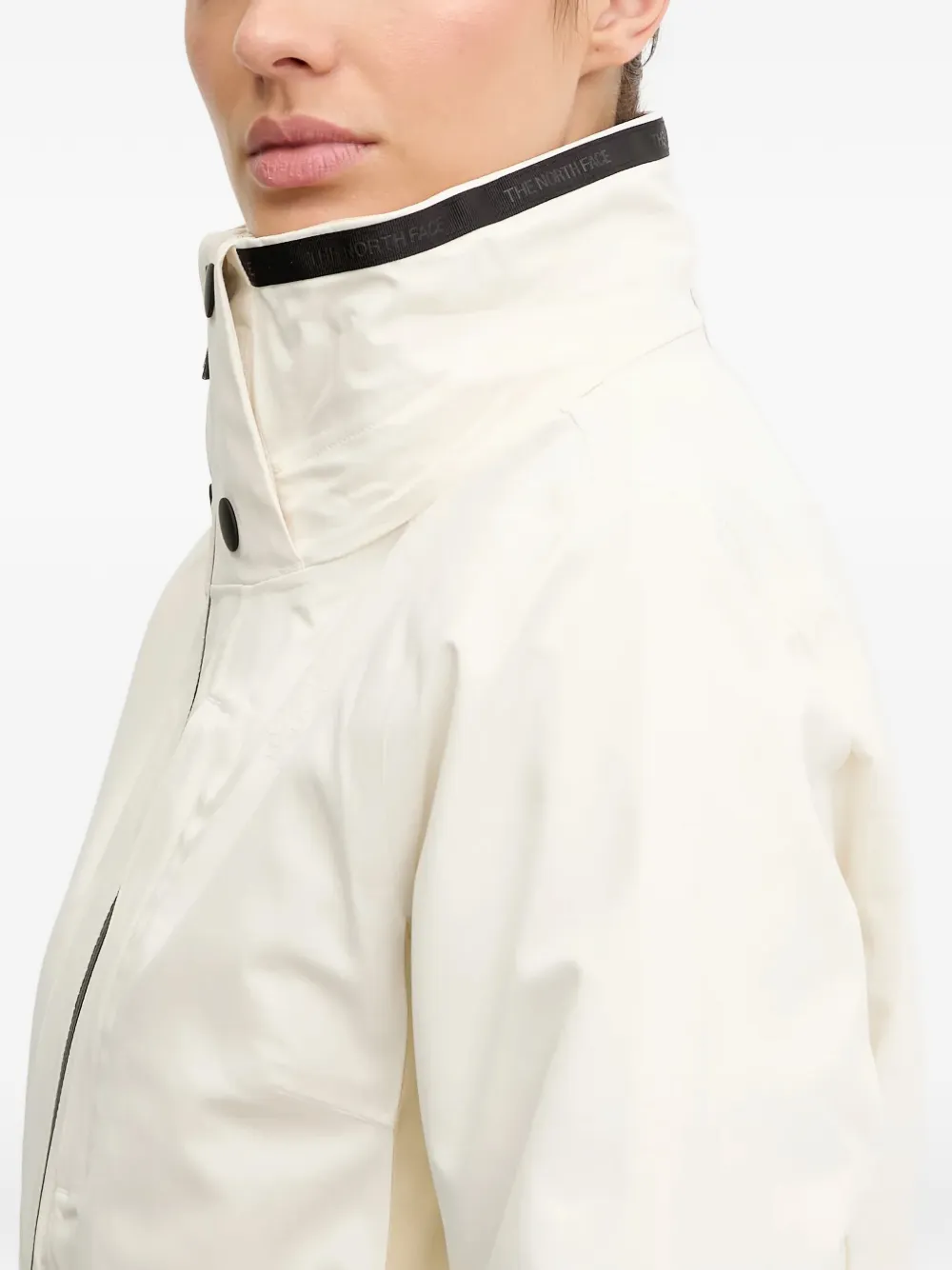 The North Face Lenado ski-jack met capuchon Wit