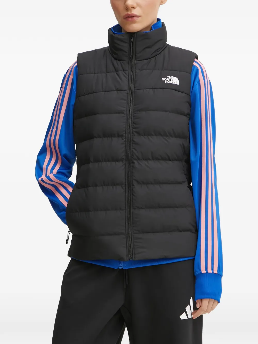 The North Face Aconcagua 3 logo padded gilet - Nero