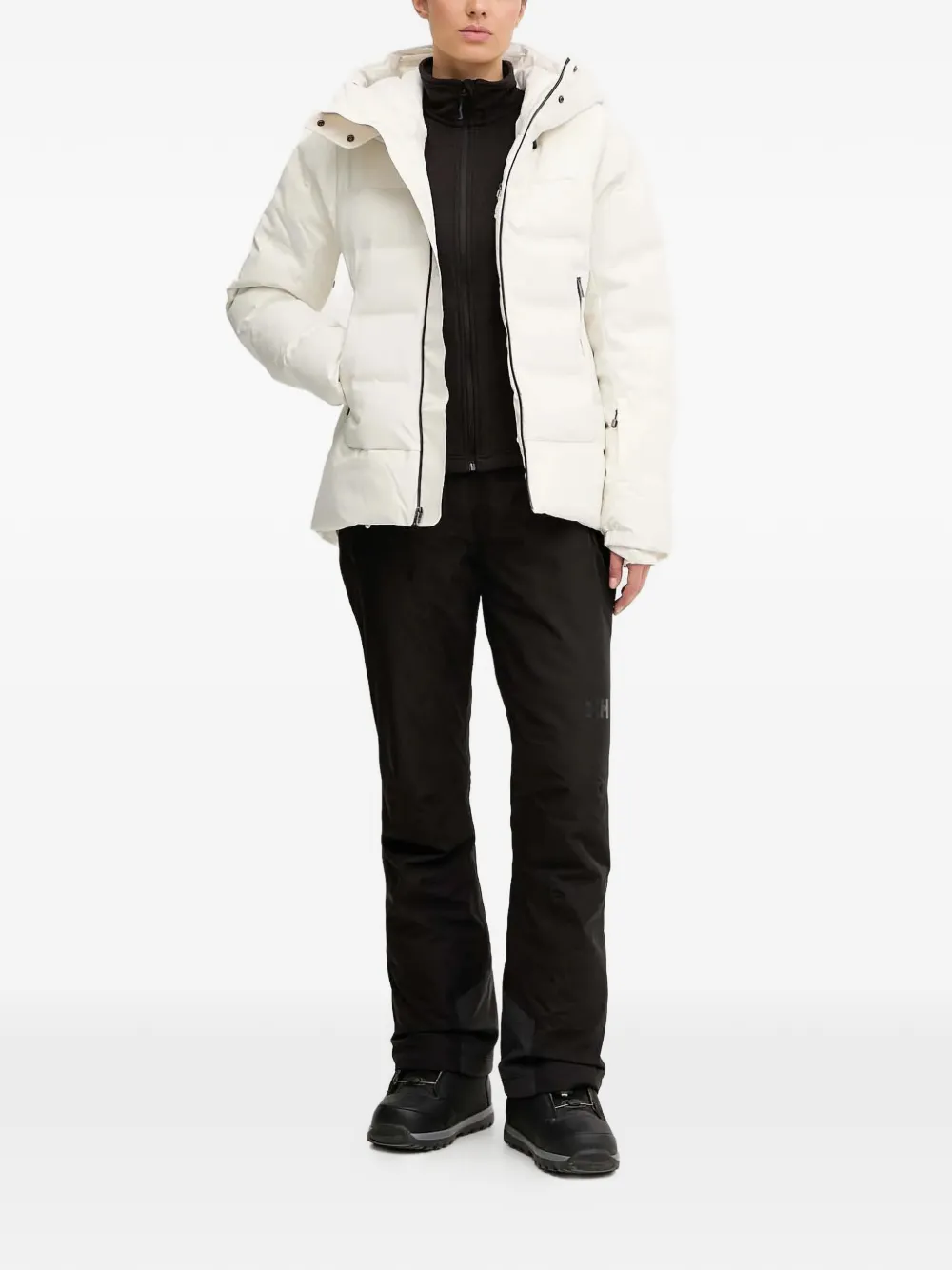 The North Face Cirque du Soleil gewatteerd jack met capuchon Wit