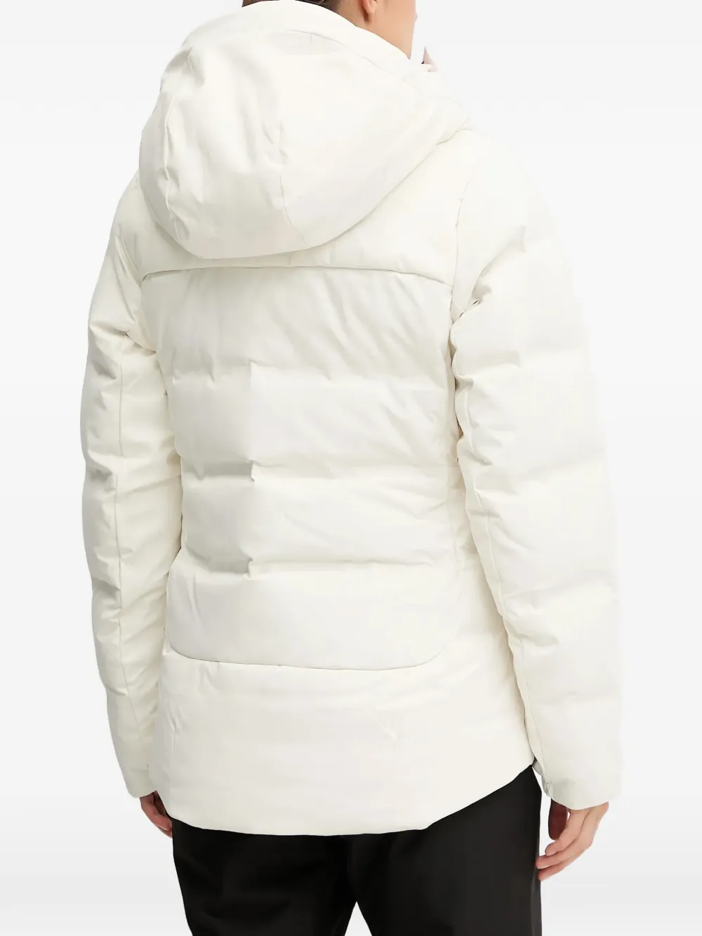 The North Face Cirque du Soleil gewatteerd jack met capuchon Wit