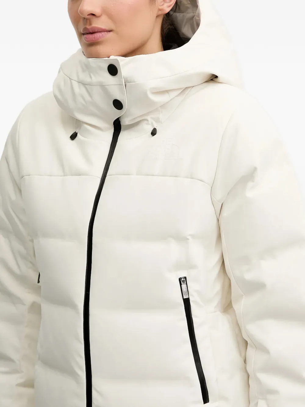 The North Face Cirque du Soleil gewatteerd jack met capuchon Wit