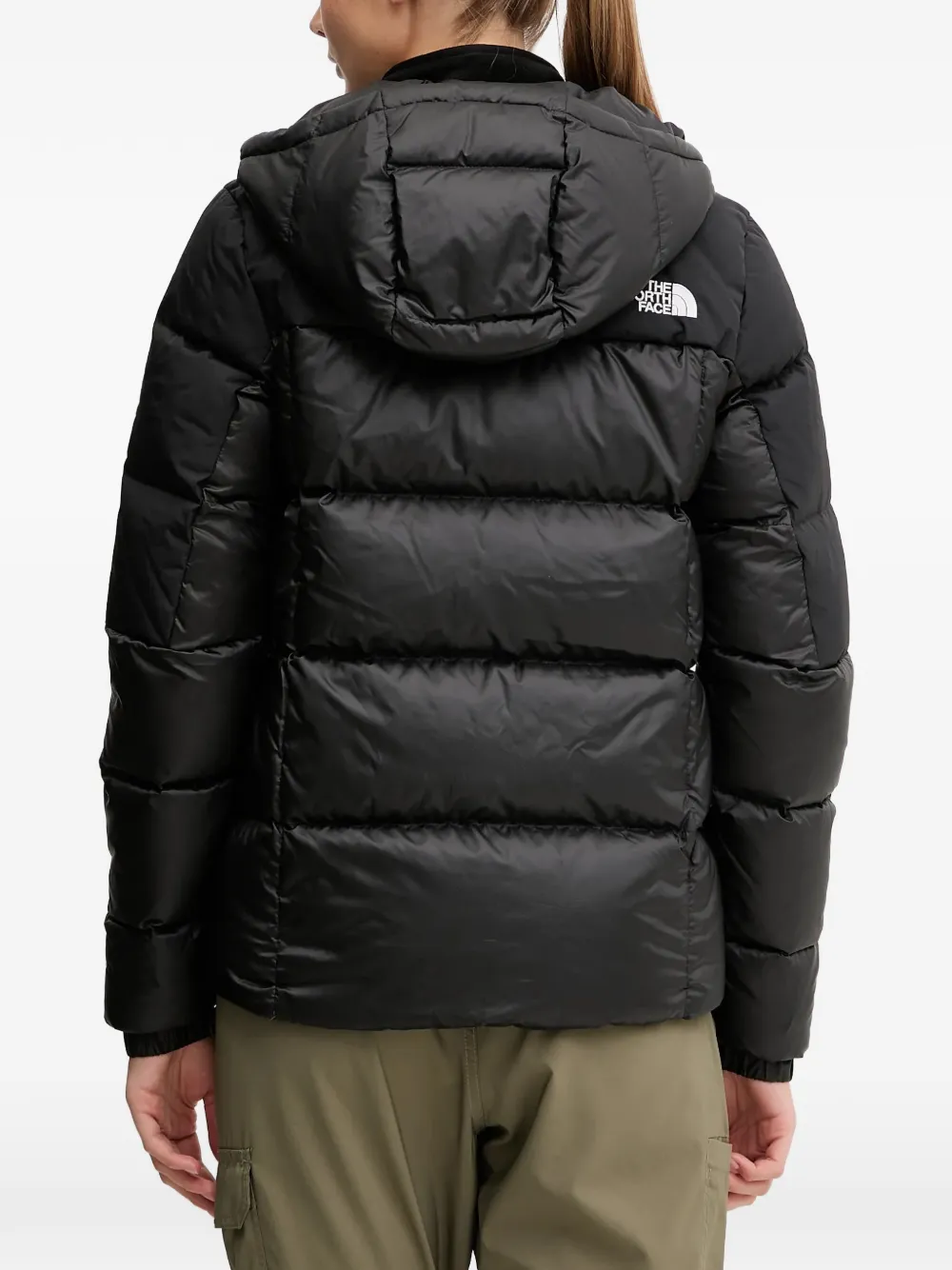  The North Face Hooded Logo Jacket - Black 