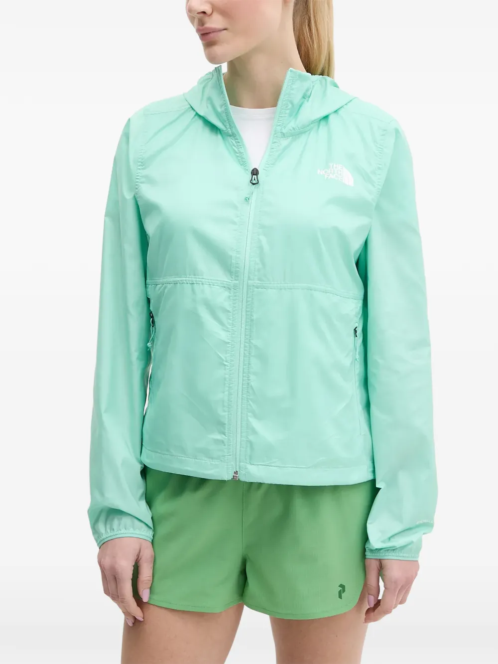 The North Face hooded zip jacket - Verde