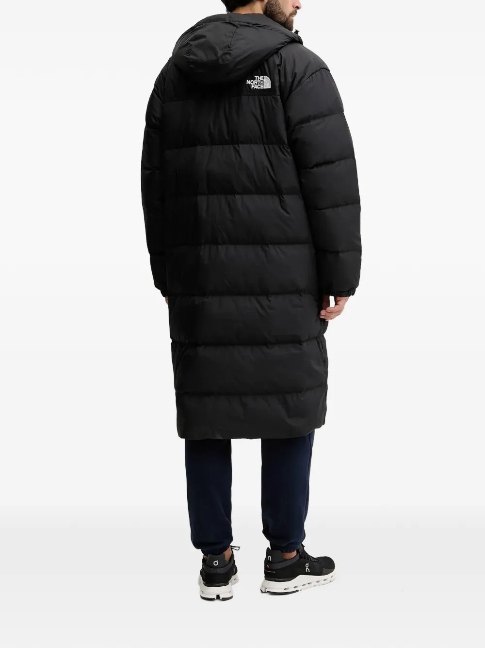 Nuptse hooded padded coat