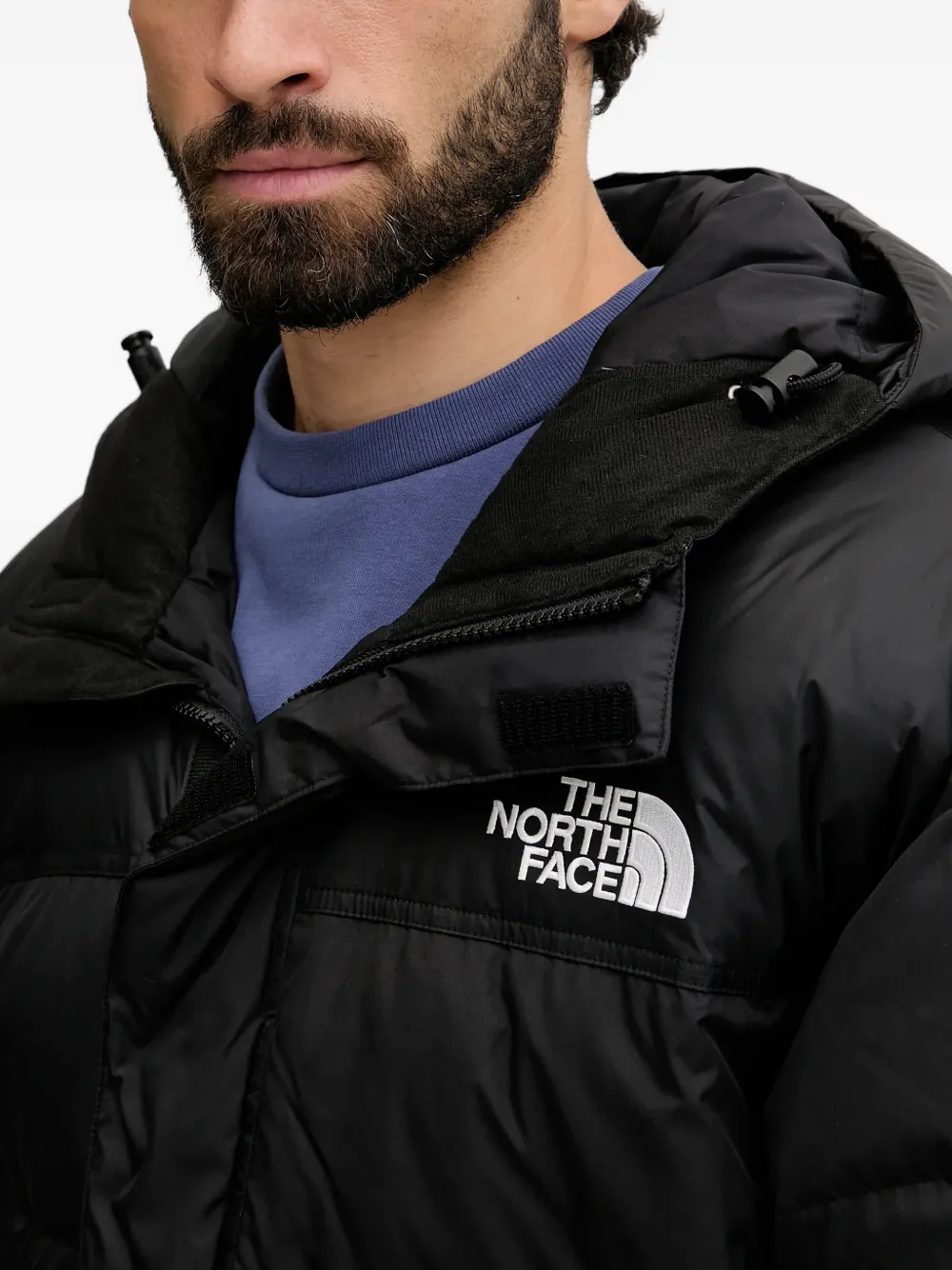 Nuptse hooded padded coat