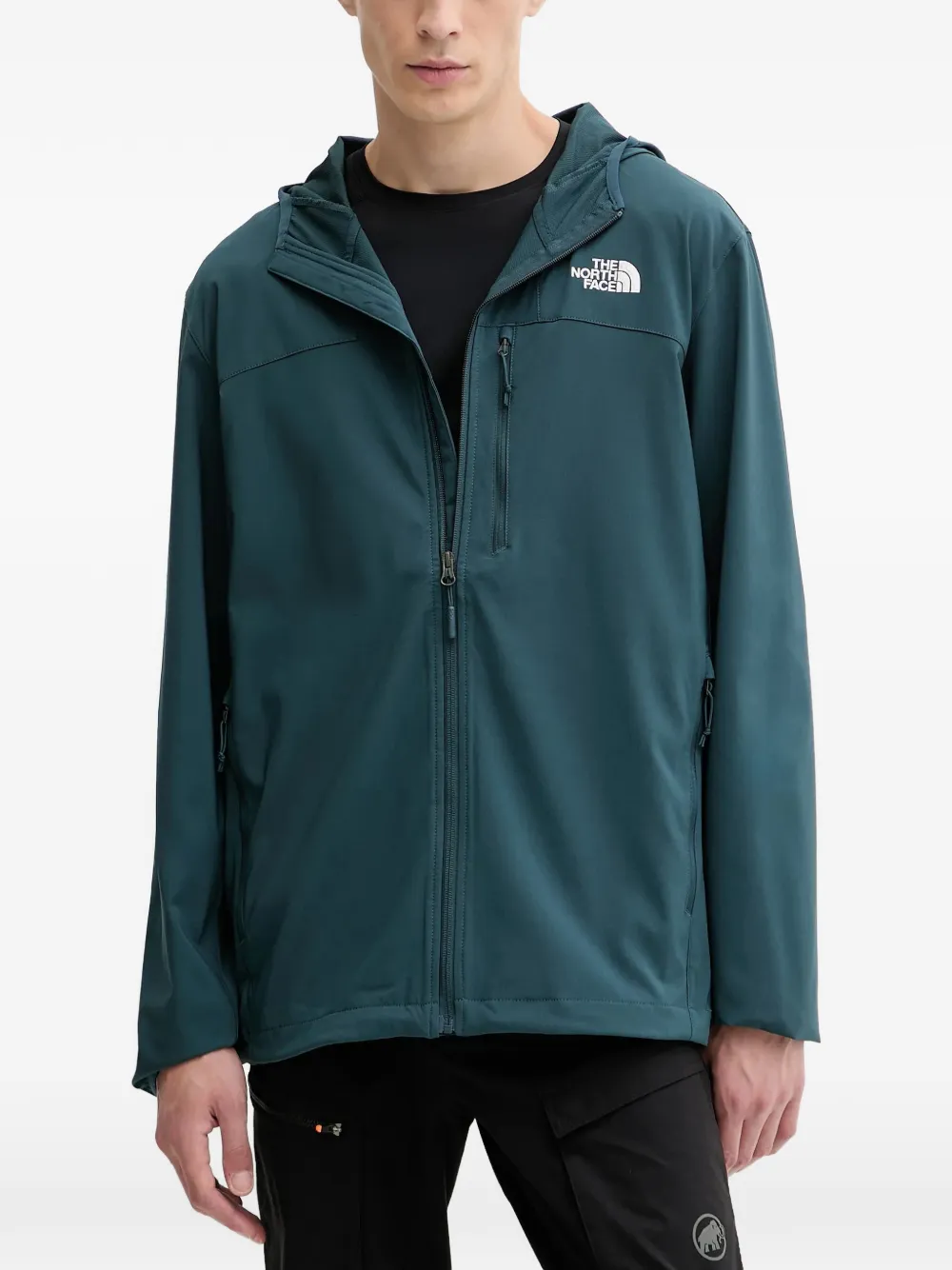 The North Face hooded zip jacket - Blu