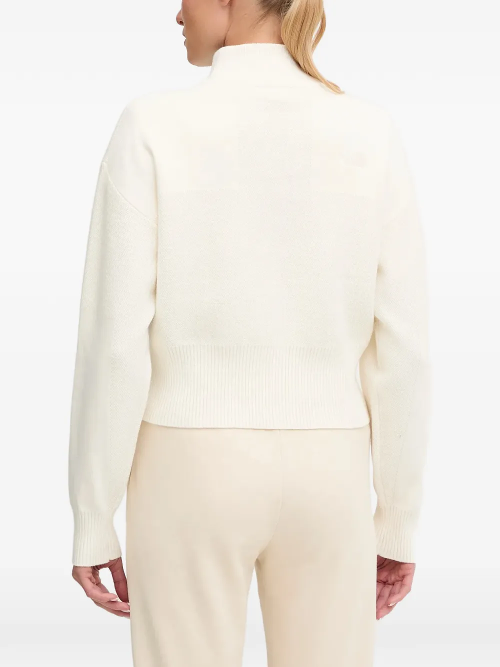 The North Face Trui met hoge hals en rits Beige