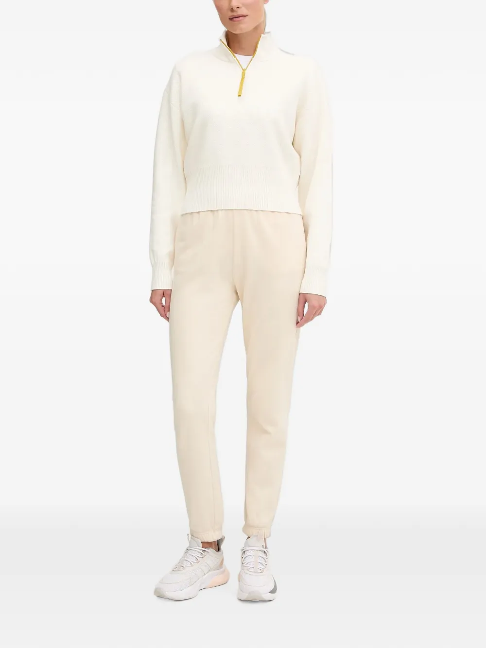 The North Face Trui met hoge hals en rits Beige