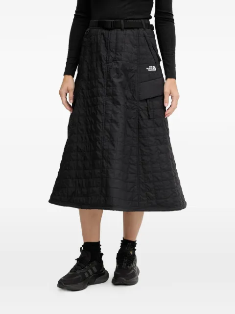 The North Face falda midi capitonada