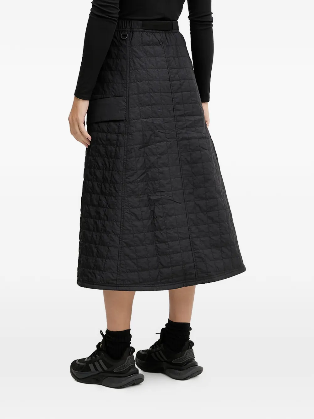 THE NORTH FACE ブラック キルティング　膝掛け　スカート 33391659_64187968_1000.jpg