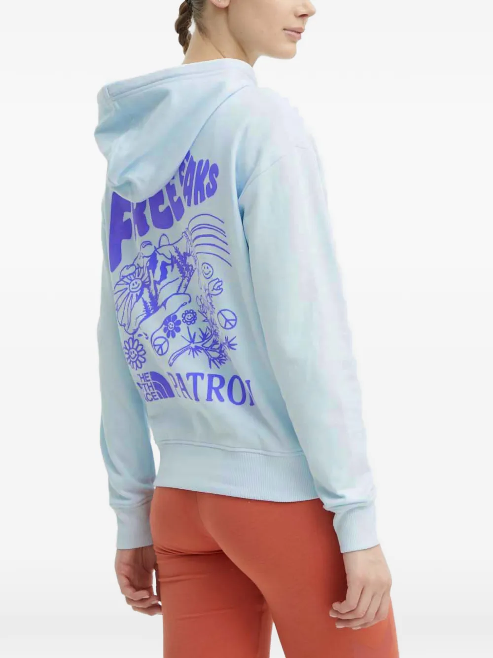 The North Face Trui met grafische print Blauw