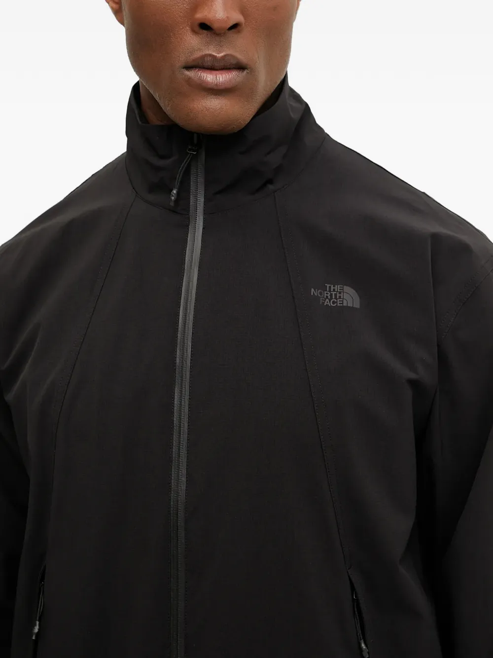 The North Face Jack met trechterhals en rits Zwart