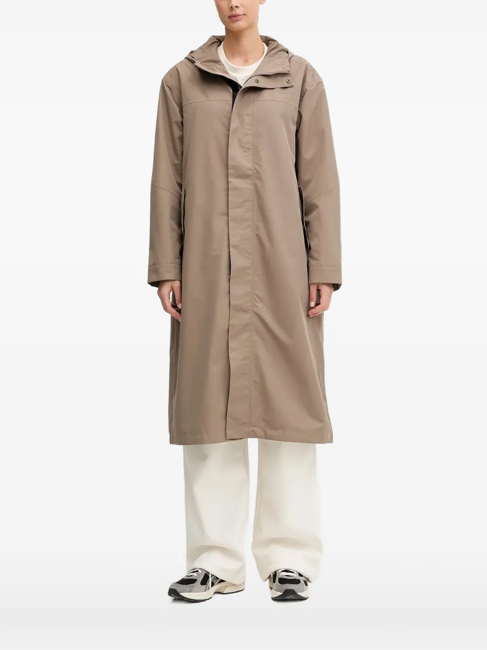 The North Face long-sleeve oversized jacket - Toni neutri