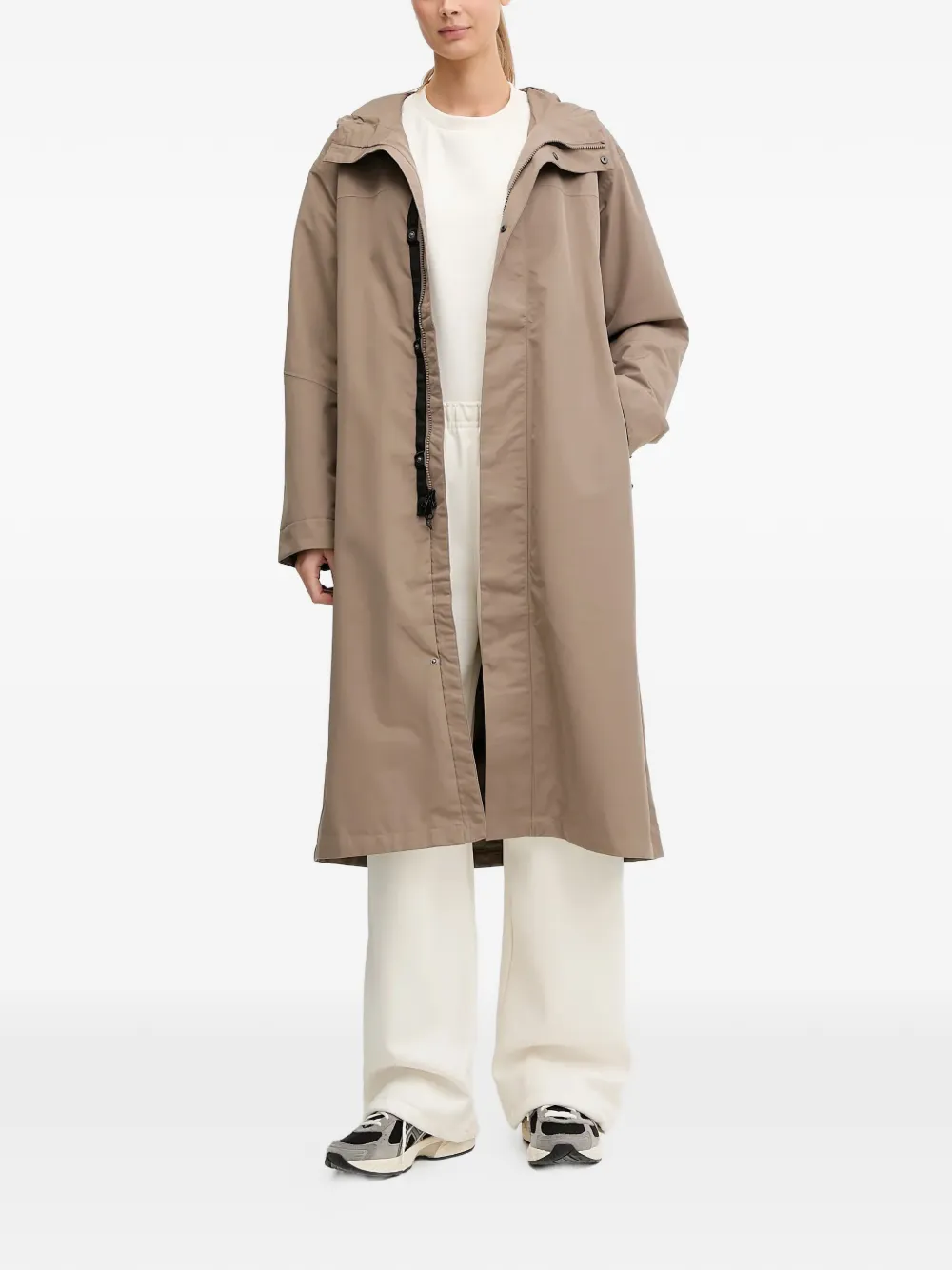 The North Face Long-sleeve Oversized Jacket - Neutrals 