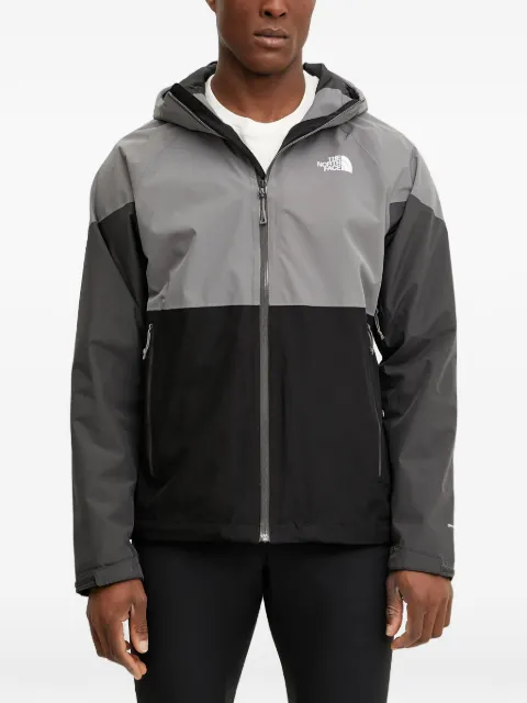 The North Face colour-block hooded jacket