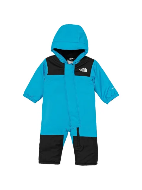 The North Face Kids hooded colourblock jumpsuit