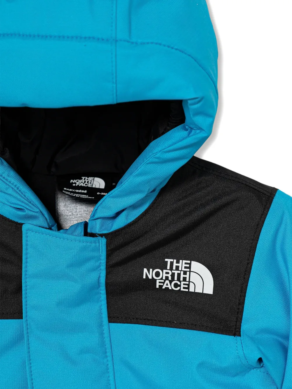 The North Face Kids Jumpsuit met colourblocking Blauw
