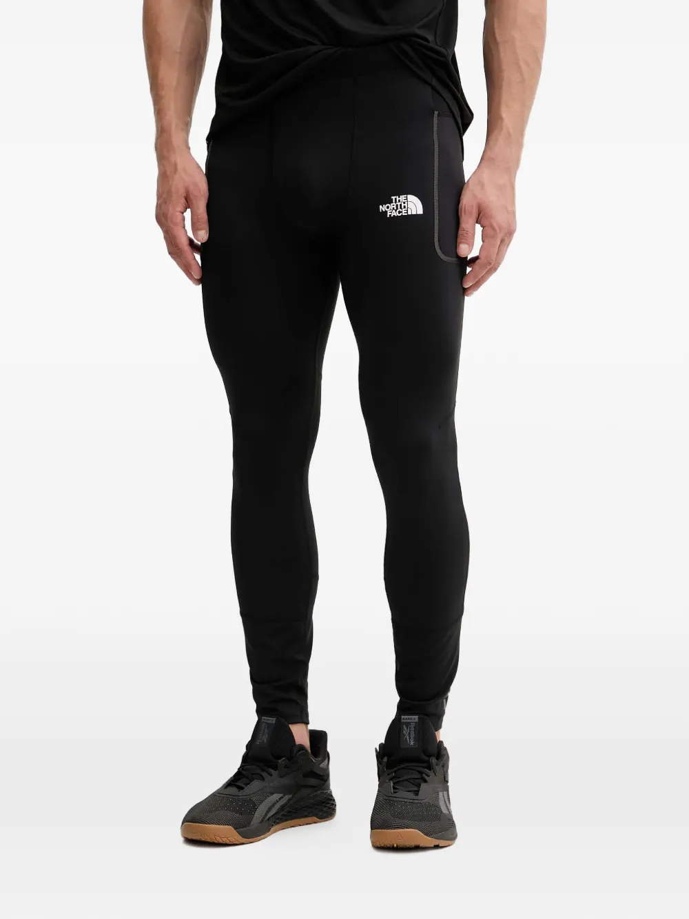 The North Face logo-detail leggings - Nero