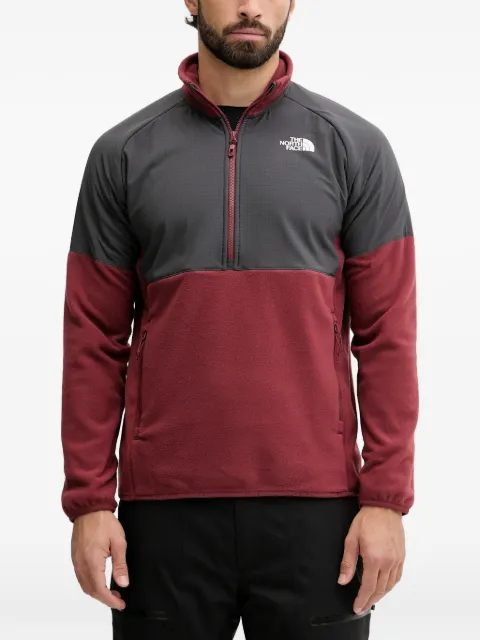 The North Face Glacier Heavyweight grid-patterned sweatshirt