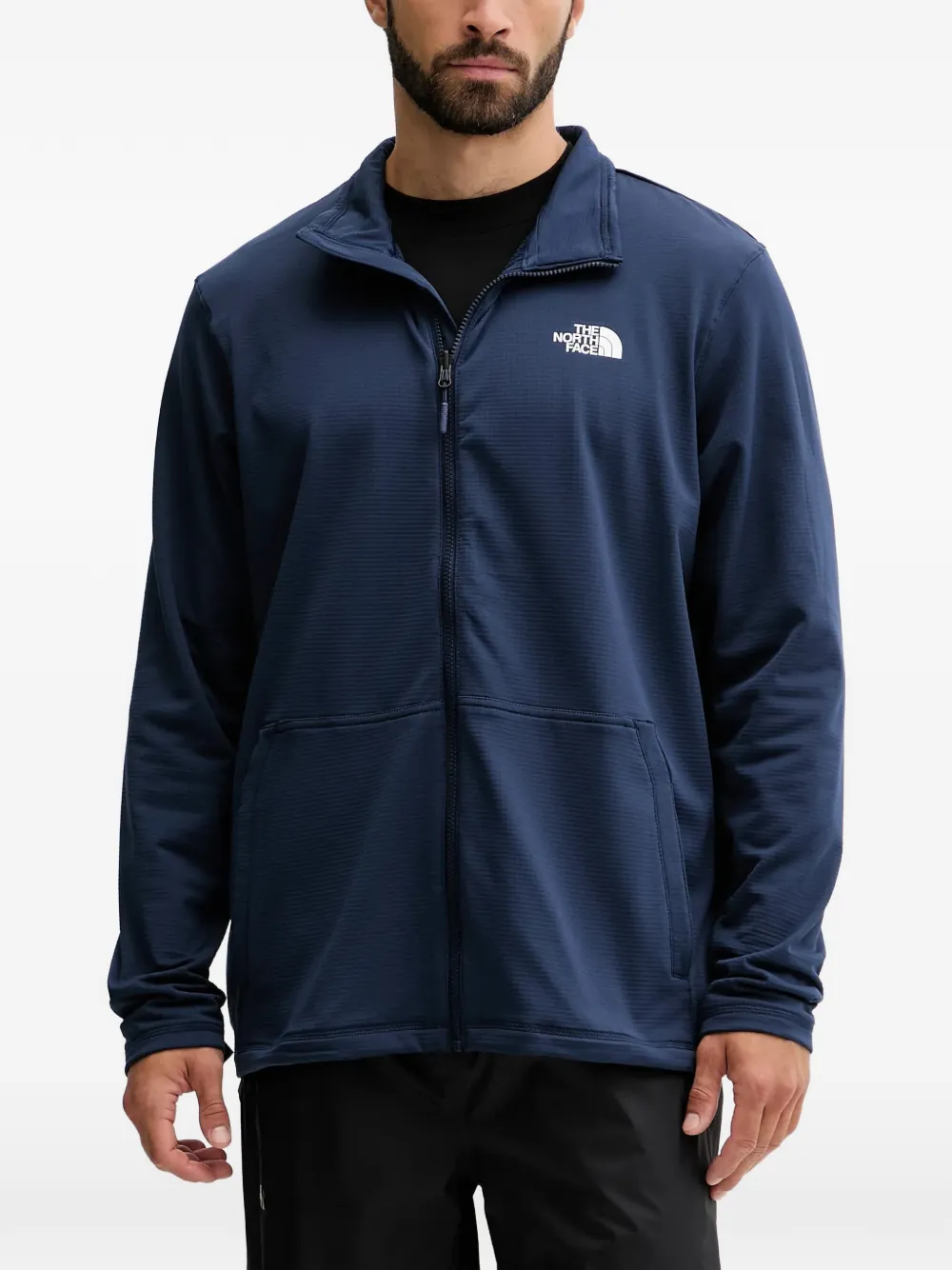 The North Face Quest Triclimate jack met colourblocking Zwart