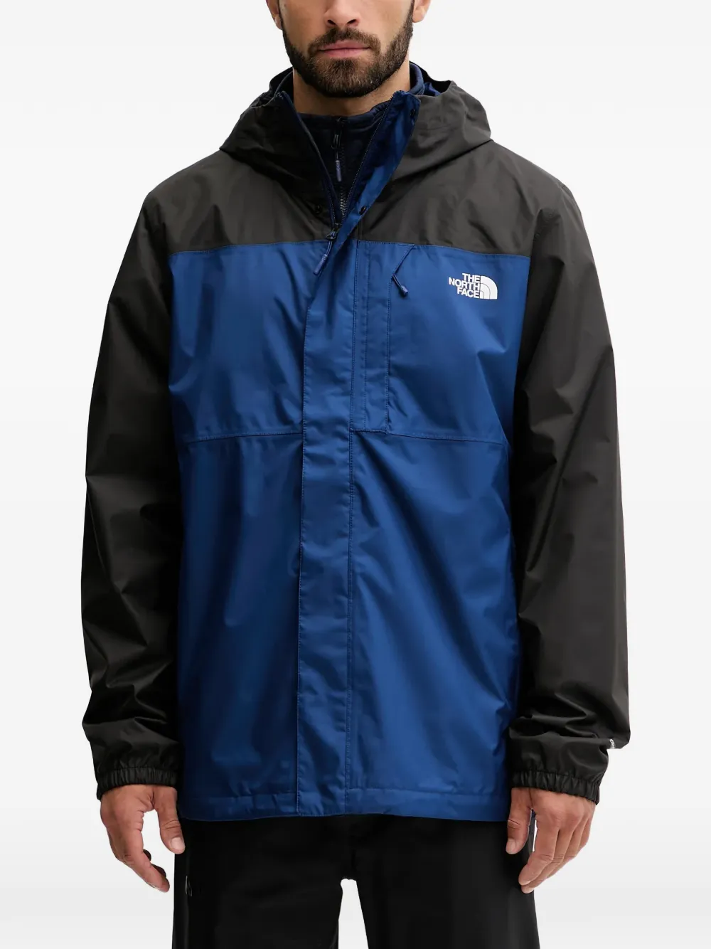 The North Face Quest Triclimate® hooded colour-block jacket - Schwarz