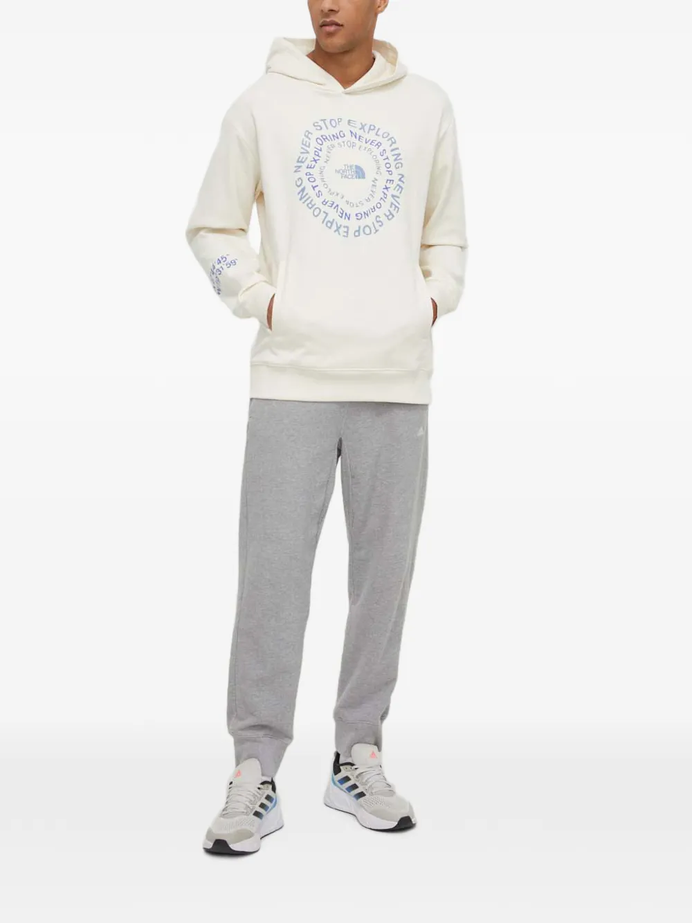 The North Face Trui met capuchon Beige