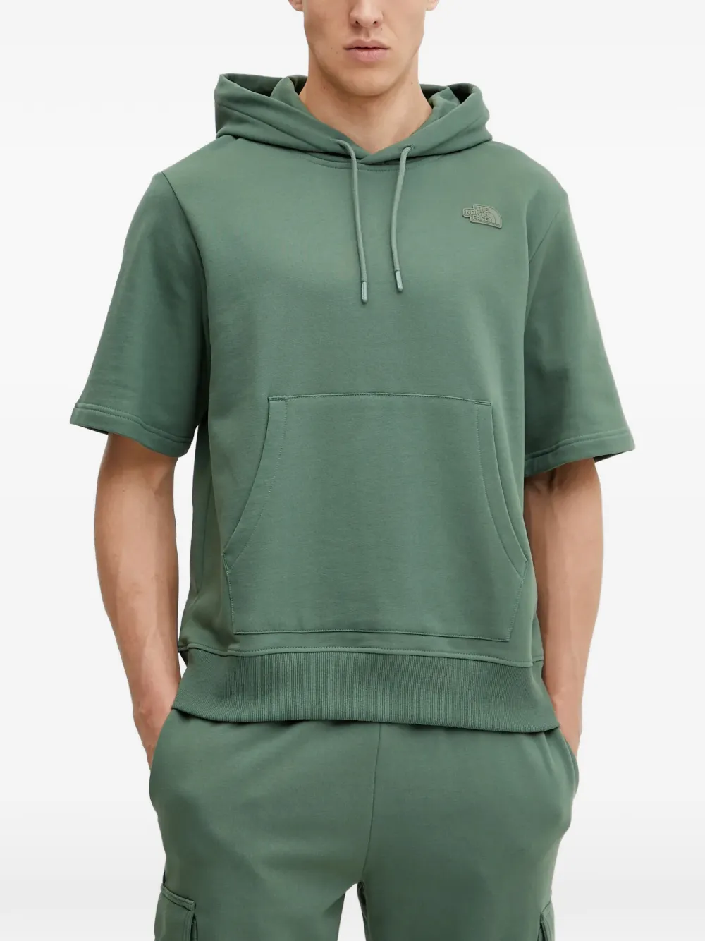 The North Face short-sleeve hooded top - Verde