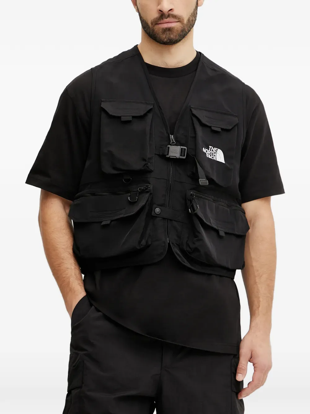 The North Face multi-pocket vest - Nero