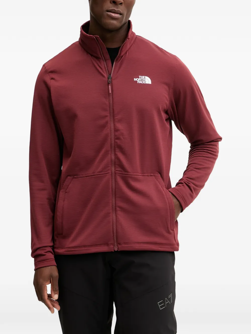 The North Face Trainingsjack met colourblocking Rood