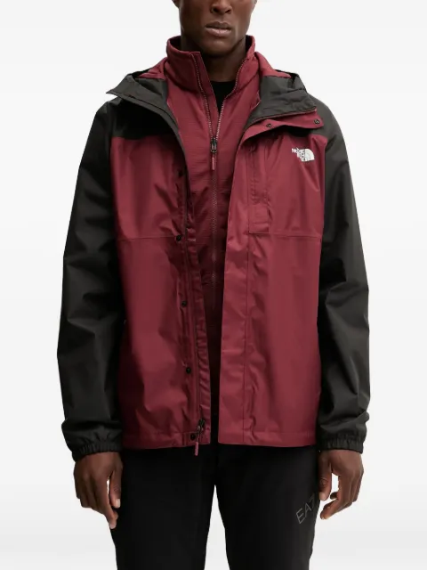 The North Face hooded colourblock performance jacket