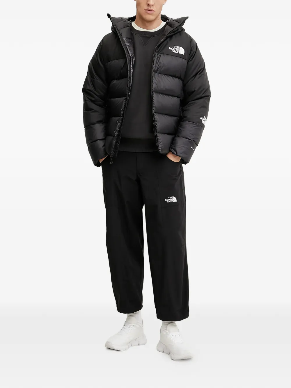 The North Face Gevoerd jack met capuchon Zwart