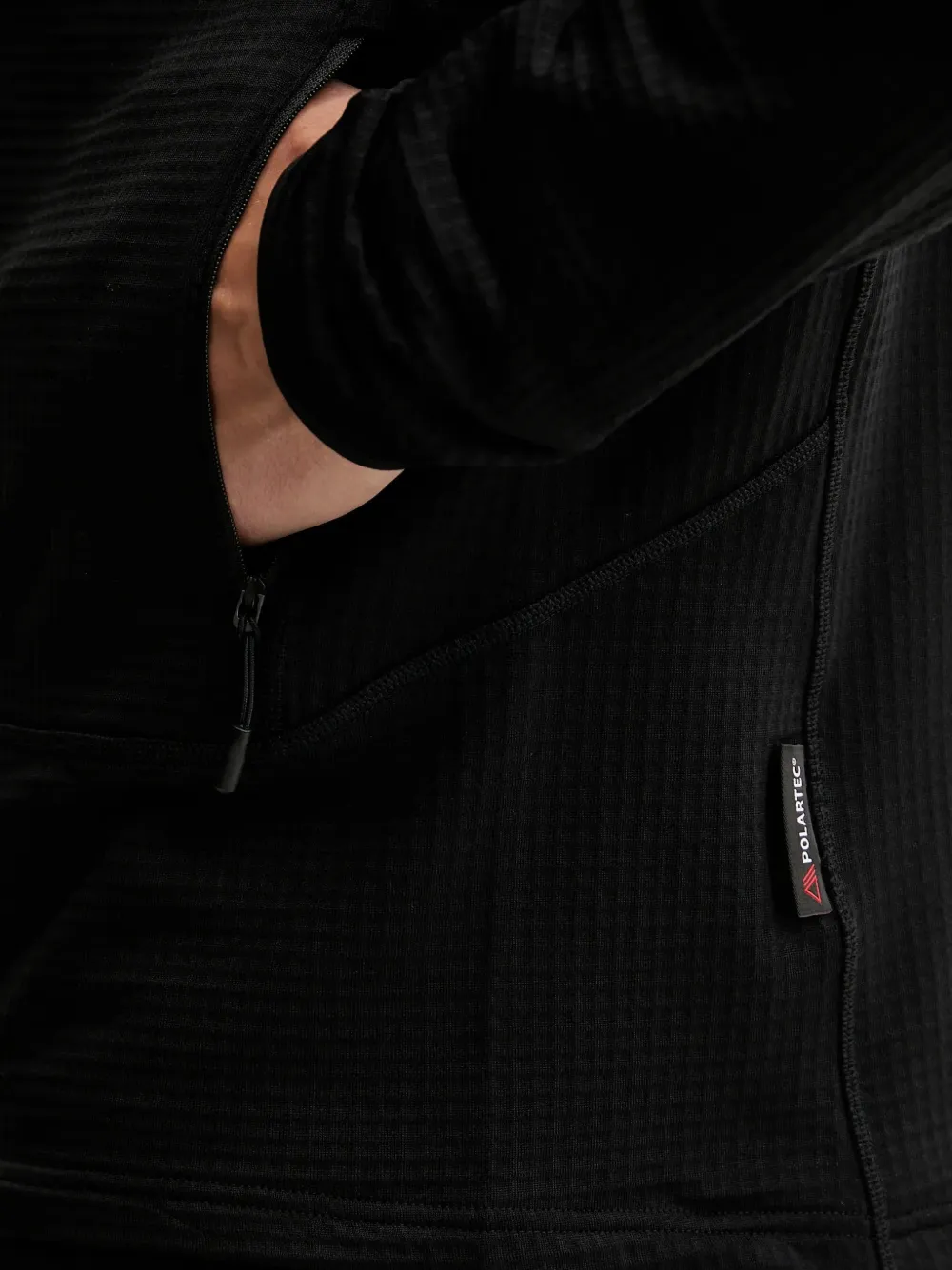The North Face Sweater met rits Zwart
