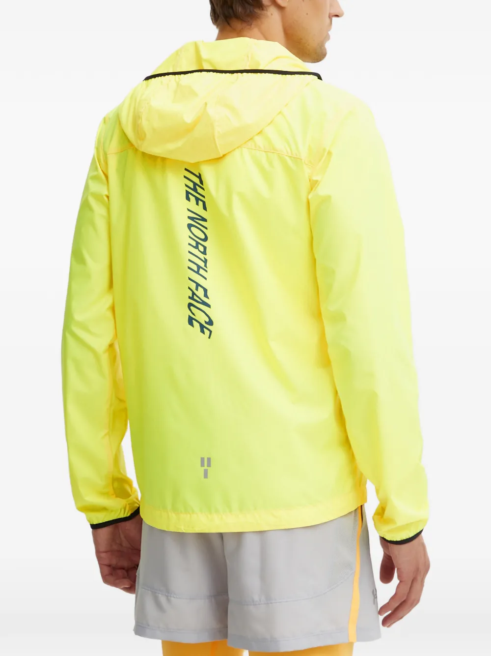 The North Face Trainingsjack met capuchon en rits Geel