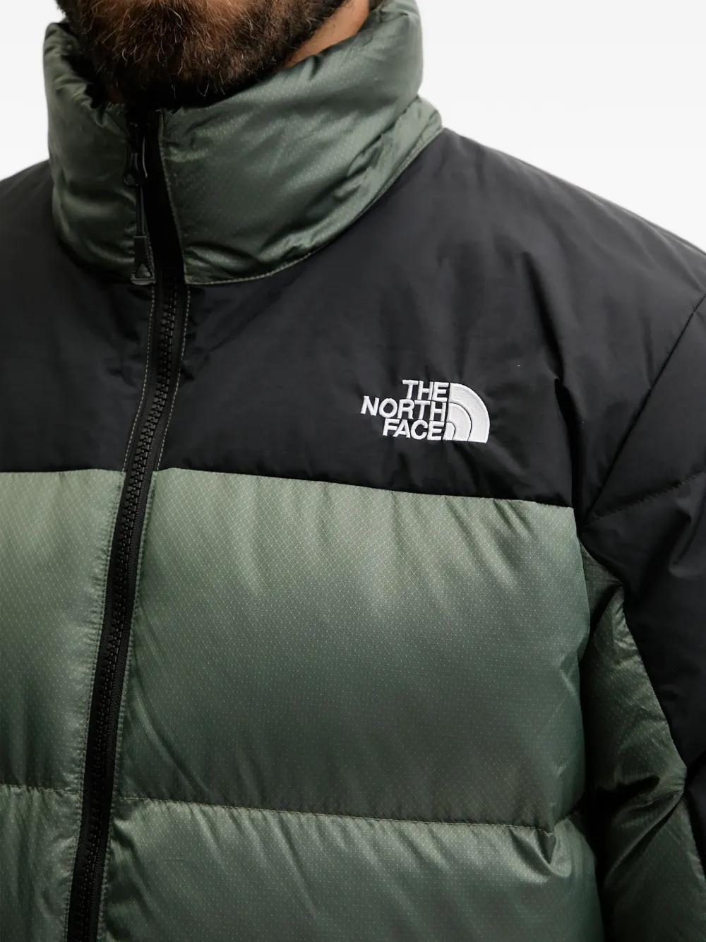 The North Face Ski-jack met logo-applicatie Groen