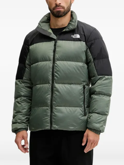 The North Face logo appliqué ski jacket