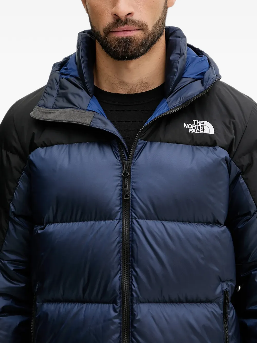 The North Face Diablo 2.0 two-tone padded jacket Blauw