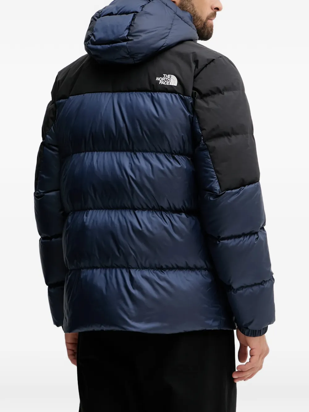 The North Face Diablo 2.0 two-tone padded jacket Blauw