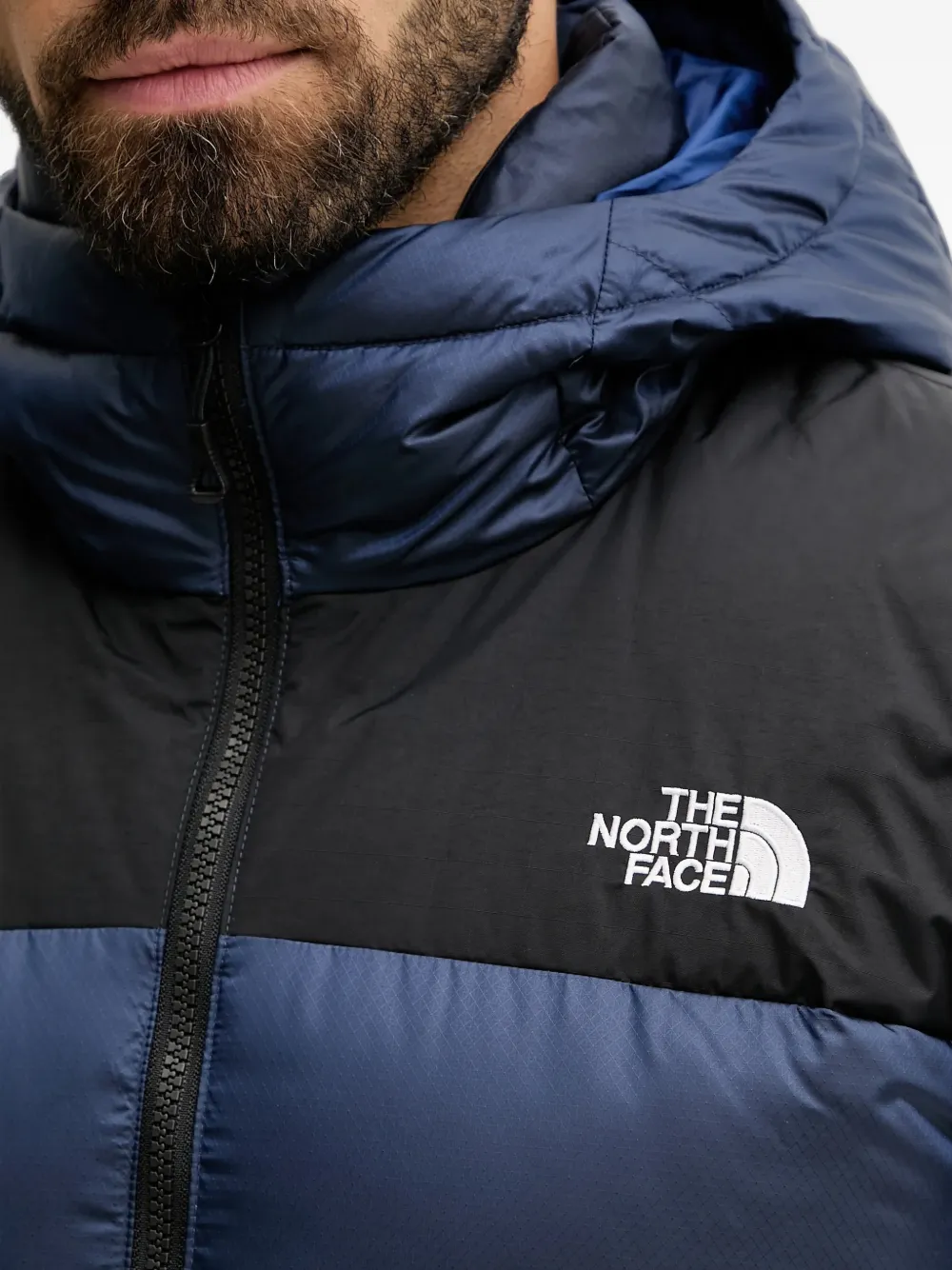 The North Face Diablo 2.0 two-tone padded jacket Blauw