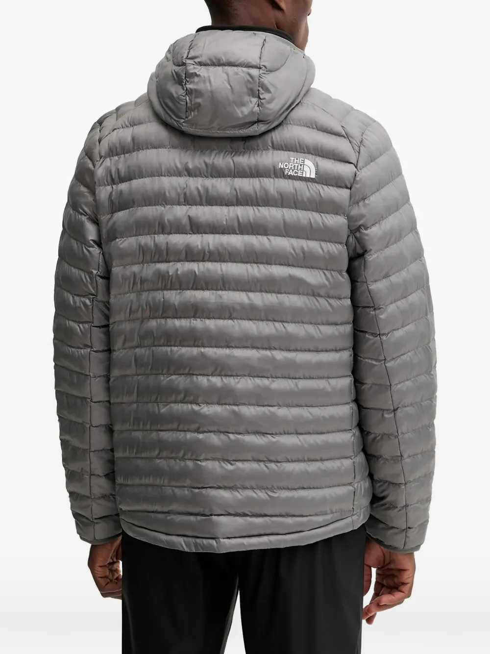 The North Face Gewatteerd jack met capuchon Grijs