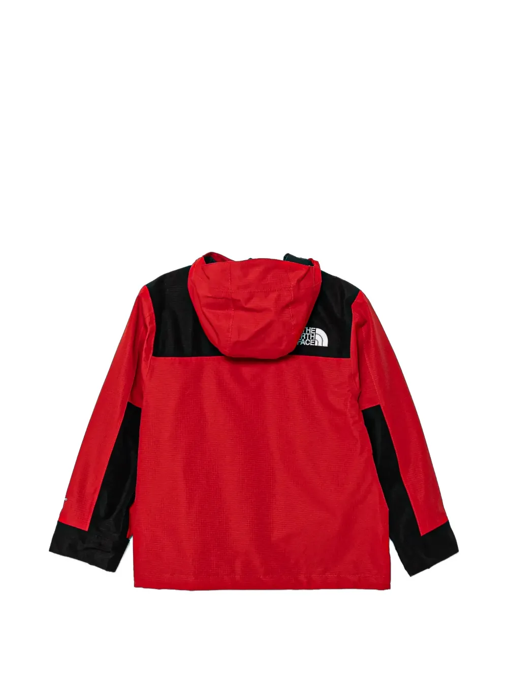  The North Face Kids Hooded Colourblock Jacket - Red 