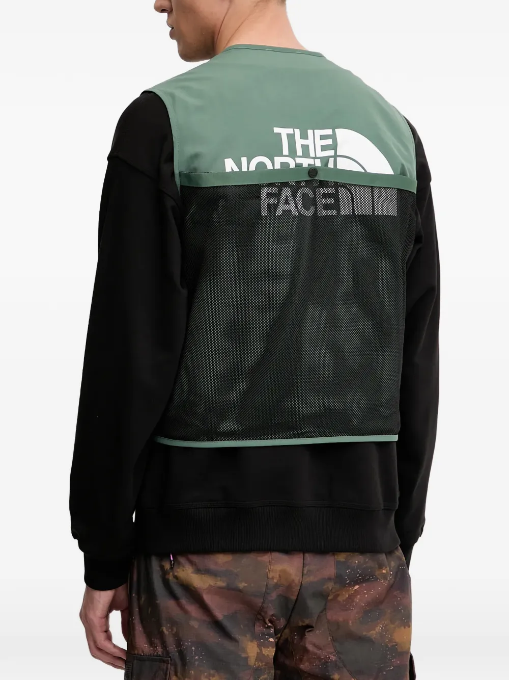 The North Face Cargo gilet met zakken Groen
