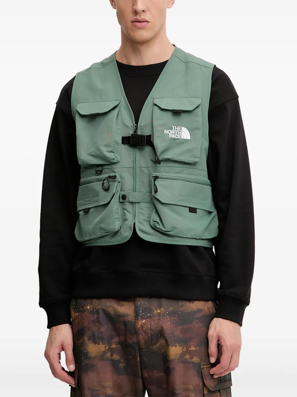 The North Face pockets utility vest - Verde