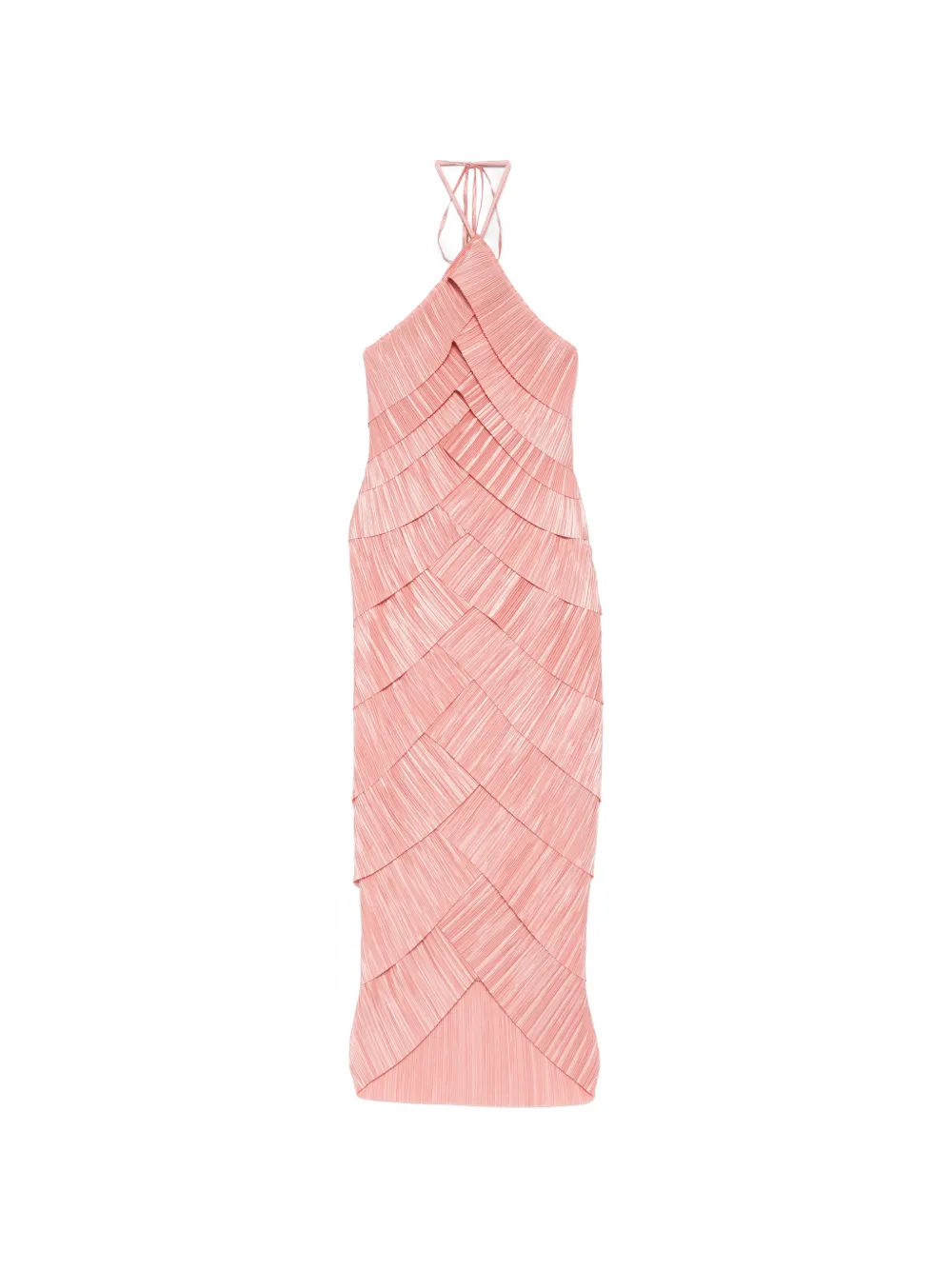 Cult Gaia Patrizia pleated midi dress - Rosa