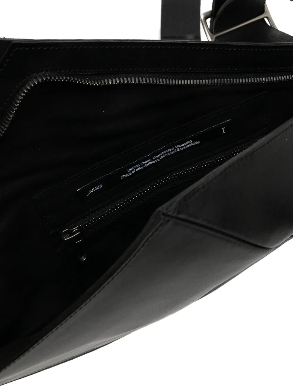 Julius Dimensional Backpack In Black