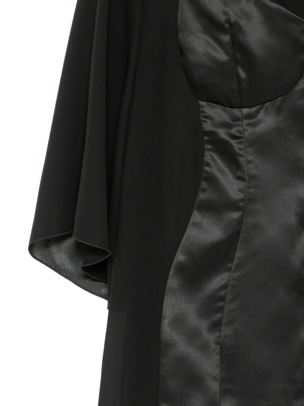 Undercover Blouse met bustier-detail Zwart
