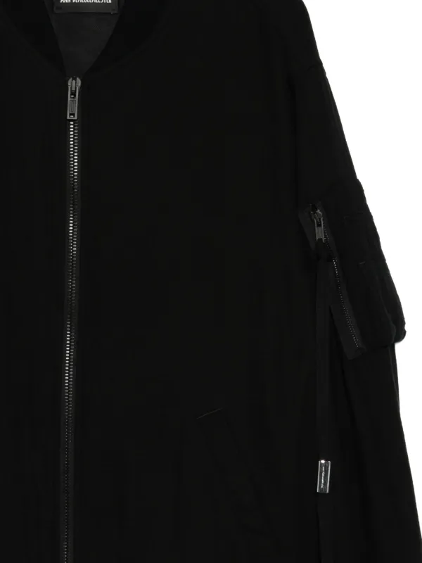 Ann Demeulemeester Dries Standard ボンバージャケット | ブラック