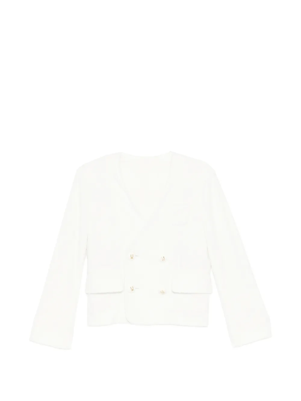 Undercover double-breasted jacket - Neutrals